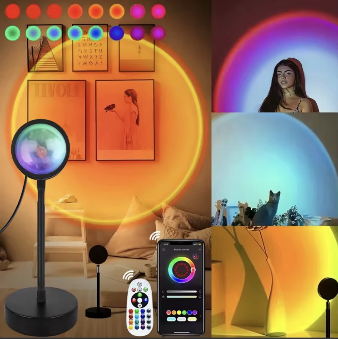 Aura Sunset Lamp